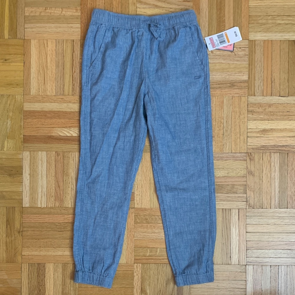 NWT - Vineyard Vines - Denim Jogger w/ Pockets - Lightweight Chambray